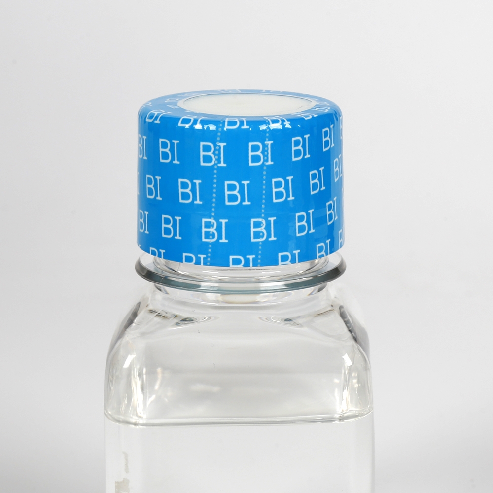 樂華材料包裝玻璃瓶口PVC印刷薄膜標(biāo)簽支持定制